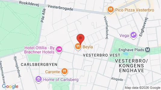 Erhvervslokaler til leje i Vesterbro - Foto fra Google Street View
