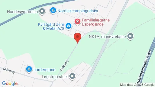 Erhvervslokaler til leje i Kvistgård - Foto fra Google Street View