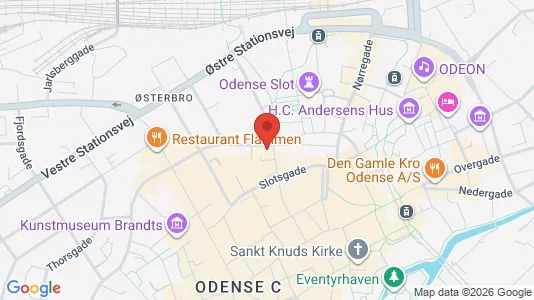 Erhvervslokaler til leje i Odense C - Foto fra Google Street View