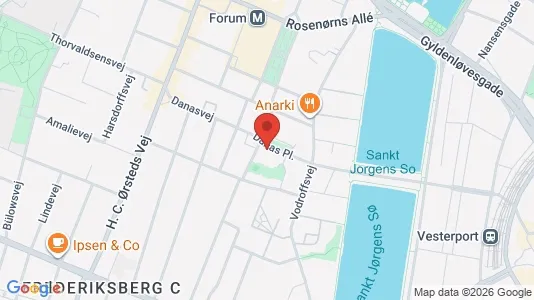 Erhvervslokaler til leje i Frederiksberg C - Foto fra Google Street View