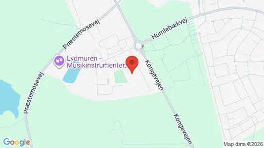 Erhvervslokaler til leje i Fredensborg - kort over placeringen