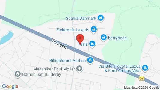 Erhvervslokaler til leje i Århus V - Foto fra Google Street View