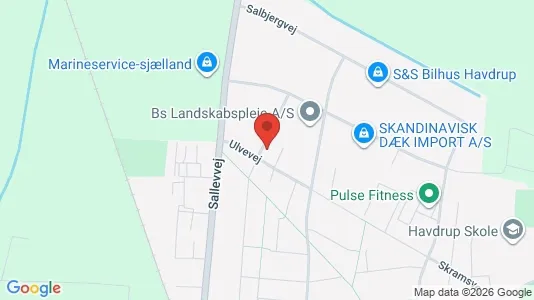 Erhvervslokaler til leje i Havdrup - Foto fra Google Street View
