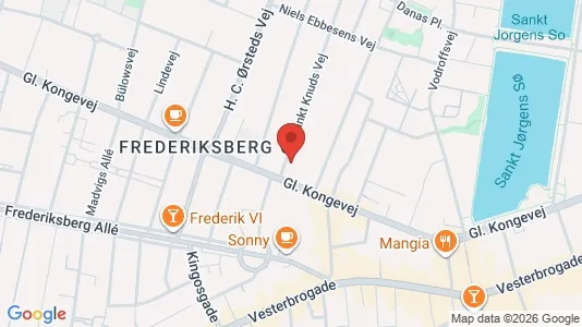Erhvervslokaler til leje i Frederiksberg C - Foto fra Google Street View
