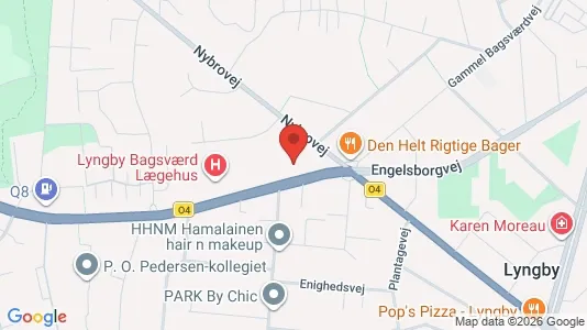 Erhvervslokaler til leje i Kongens Lyngby - Foto fra Google Street View