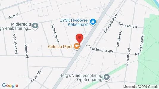 Erhvervslokaler til leje i Hvidovre - Foto fra Google Street View