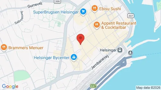 Erhvervslokaler til leje i Helsingør - Foto fra Google Street View