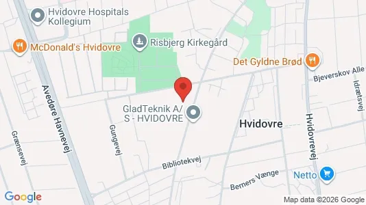 Erhvervslokaler til leje i Hvidovre - Foto fra Google Street View
