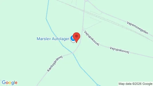 Erhvervslokaler til leje i Marslev - Foto fra Google Street View
