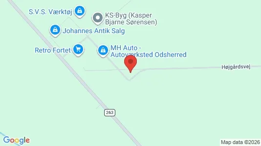 Erhvervslokaler til leje i Fårevejle - Foto fra Google Street View