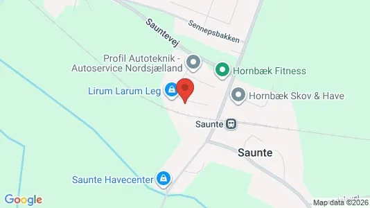 Erhvervslokaler til leje i Hornbæk - Foto fra Google Street View