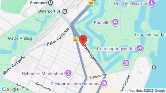 Erhvervslokaler til leje i København K - Foto fra Google Street View