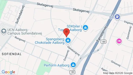 Erhvervslokaler til leje i Aalborg SV - Foto fra Google Street View