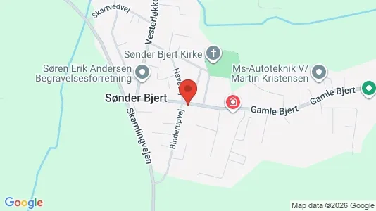 Erhvervslokaler til leje i Bjert - Foto fra Google Street View