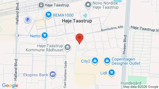 Erhvervslokaler til leje i Taastrup - Foto fra Google Street View