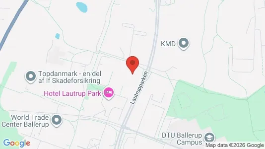 Erhvervslokaler til leje i Ballerup - kort over placeringen