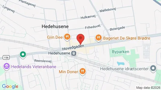 Erhvervslokaler til leje i Hedehusene - Foto fra Google Street View