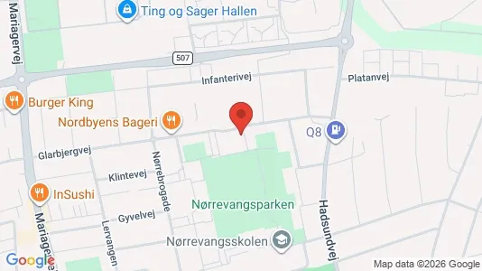 Erhvervslokaler til leje i Randers NØ - Foto fra Google Street View