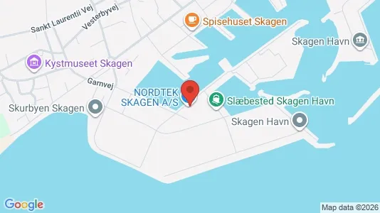 Erhvervslokaler til leje i Skagen - Foto fra Google Street View