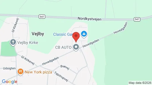 Erhvervslokaler til leje i Allingåbro - kort over placeringen