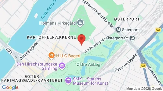 Erhvervslokaler til leje i Østerbro - Foto fra Google Street View