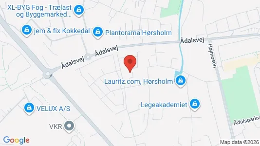 Erhvervslokaler til leje i Hørsholm - Foto fra Google Street View