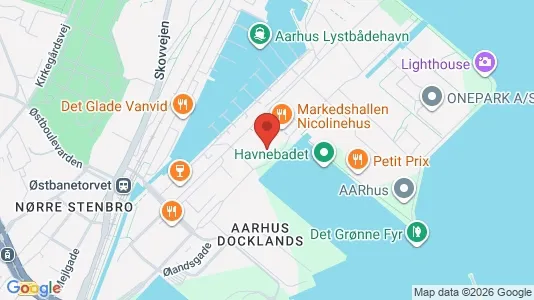 Erhvervslokaler til leje i Århus C - Foto fra Google Street View