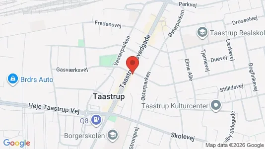 Erhvervslokaler til leje i Taastrup - Foto fra Google Street View