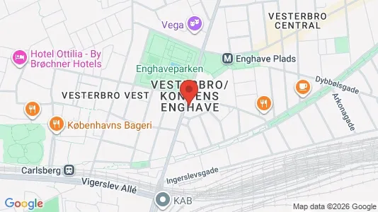 Erhvervslokaler til leje i Vesterbro - Foto fra Google Street View
