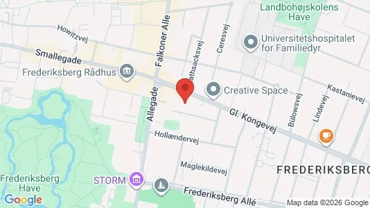 Erhvervslokaler til leje i Frederiksberg C - Foto fra Google Street View