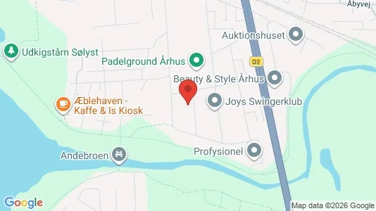 Erhvervslokaler til leje i Åbyhøj - Foto fra Google Street View