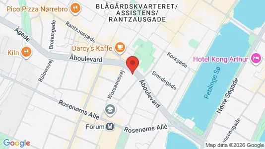 Erhvervslokaler til leje i Frederiksberg C - Foto fra Google Street View