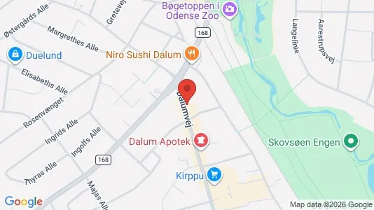 Erhvervslokaler til leje i Odense SV - Foto fra Google Street View
