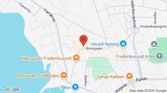 Erhvervslokaler til leje i Frederikssund - Foto fra Google Street View