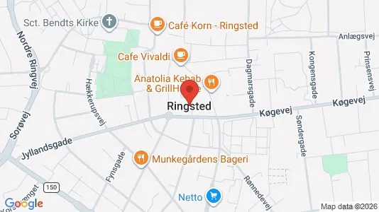 Erhvervslokaler til leje i Ringsted - Foto fra Google Street View