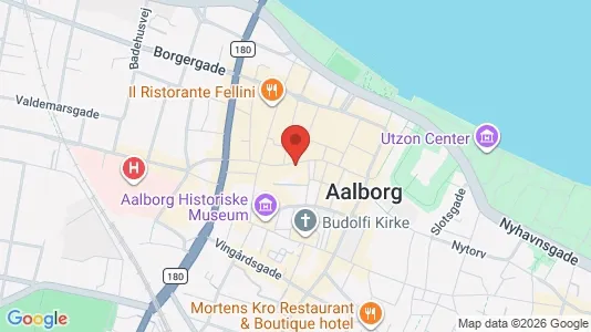Erhvervslokaler til leje i Aalborg Centrum - Foto fra Google Street View