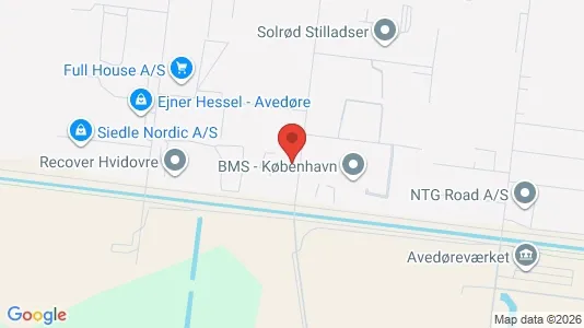 Erhvervslokaler til leje i Hvidovre - Foto fra Google Street View