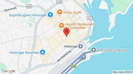 Erhvervslokaler til leje i Helsingør - Foto fra Google Street View