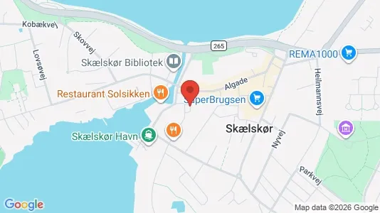 Erhvervslokaler til leje i Skælskør - Foto fra Google Street View