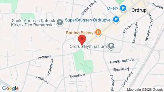 Erhvervslokaler til leje i Charlottenlund - Foto fra Google Street View
