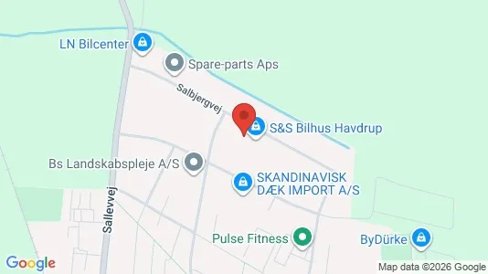 Erhvervslokaler til leje i Havdrup - Foto fra Google Street View