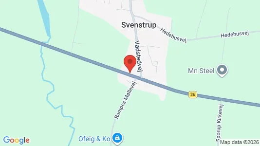 Erhvervslokaler til leje i Hammel - Foto fra Google Street View