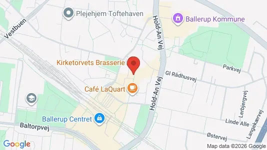 Erhvervslokaler til leje i Ballerup - kort over placeringen