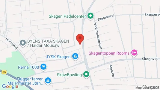 Erhvervslokaler til leje i Skagen - Foto fra Google Street View