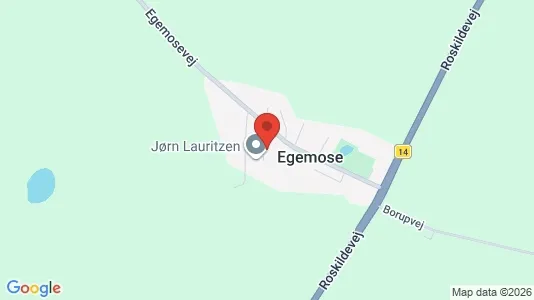 Erhvervslokaler til leje i Jystrup Midtsj - kort over placeringen