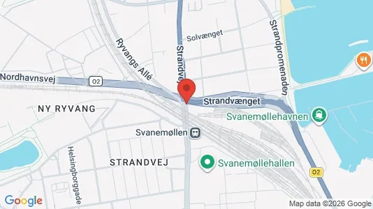 Erhvervslokaler til leje i Østerbro - Foto fra Google Street View
