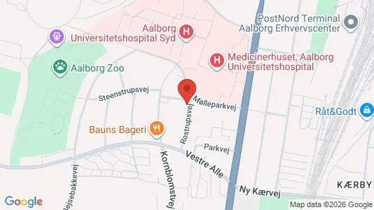 Erhvervslokaler til leje i Aalborg Centrum - Foto fra Google Street View