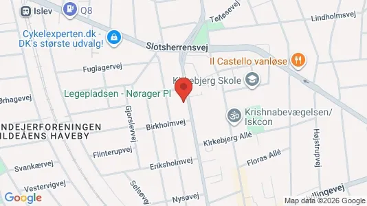 Erhvervslokaler til leje i Vanløse - Foto fra Google Street View