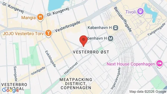 Erhvervslokaler til leje i Vesterbro - Foto fra Google Street View