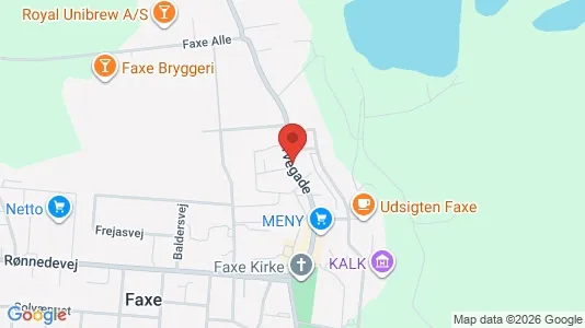Erhvervslokaler til leje i Faxe - Foto fra Google Street View